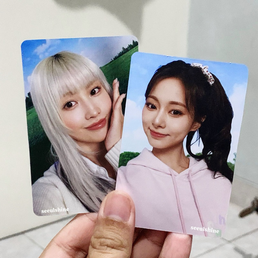 [TAKE ALL ONLY] Photocard Twice X Richeese Momo Tzuyu