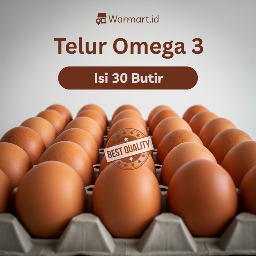 

Telur Omega-3 Fresh per 30 Butir