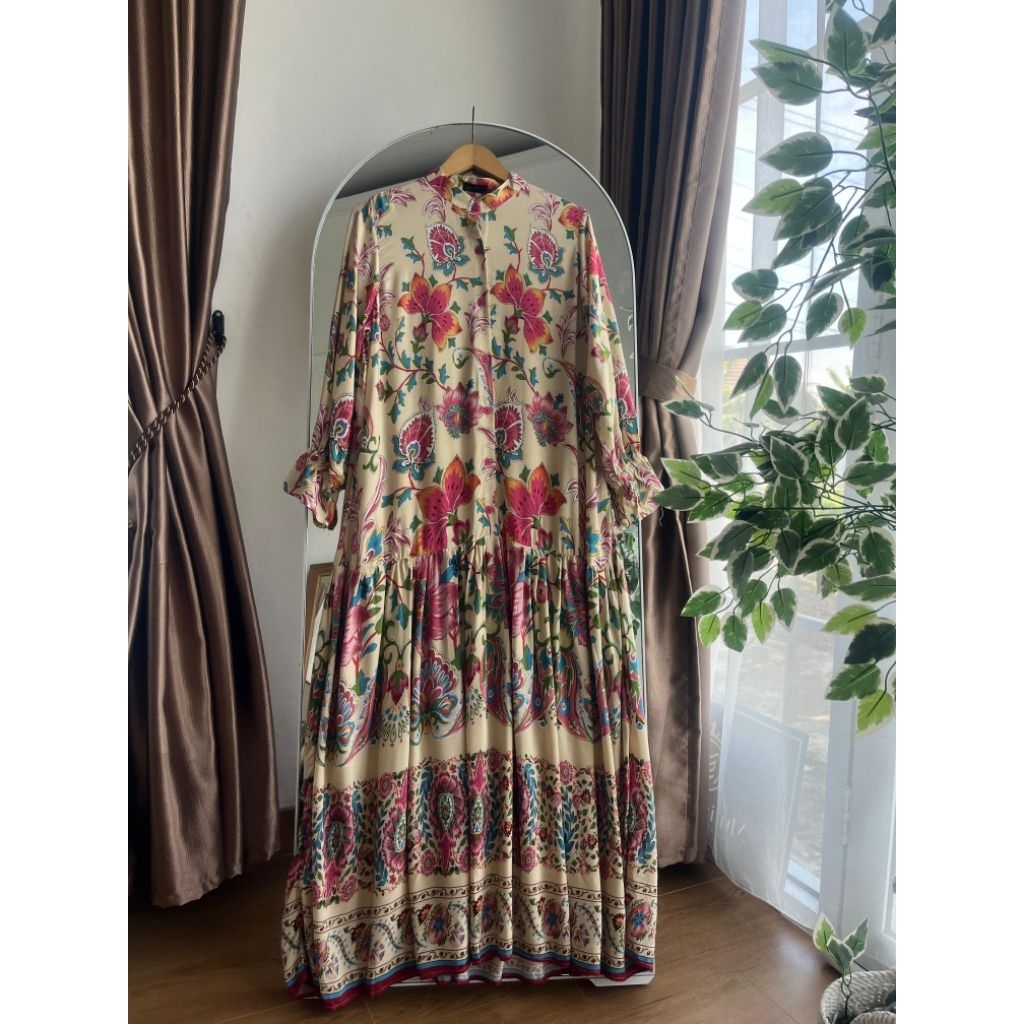 ALIYAH dress | Dress rayon | gamis murah | gamis rayon |gamisbatik