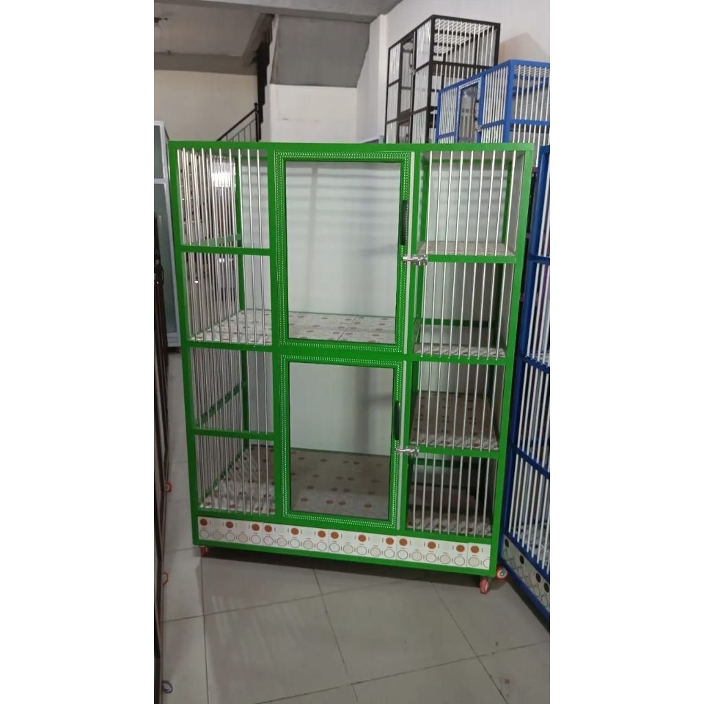 Free Antar Pekanbaru Secend - Kandang Kucing Jumbo 2 Tingkat