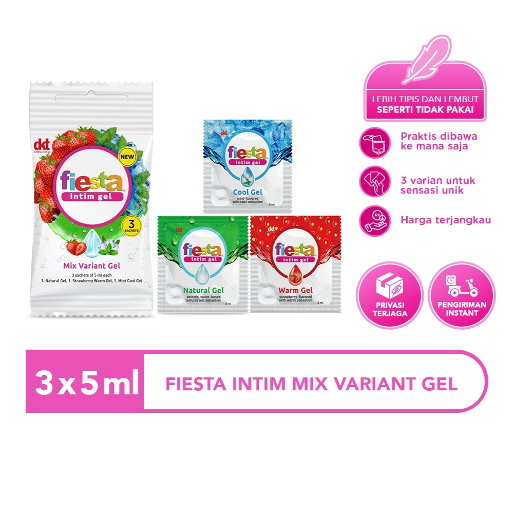Fish Yummy (Sko) Privasi 100% Sutra Lubricant Pelumas Waterbased Fiesta Natural Mint Cool Warm