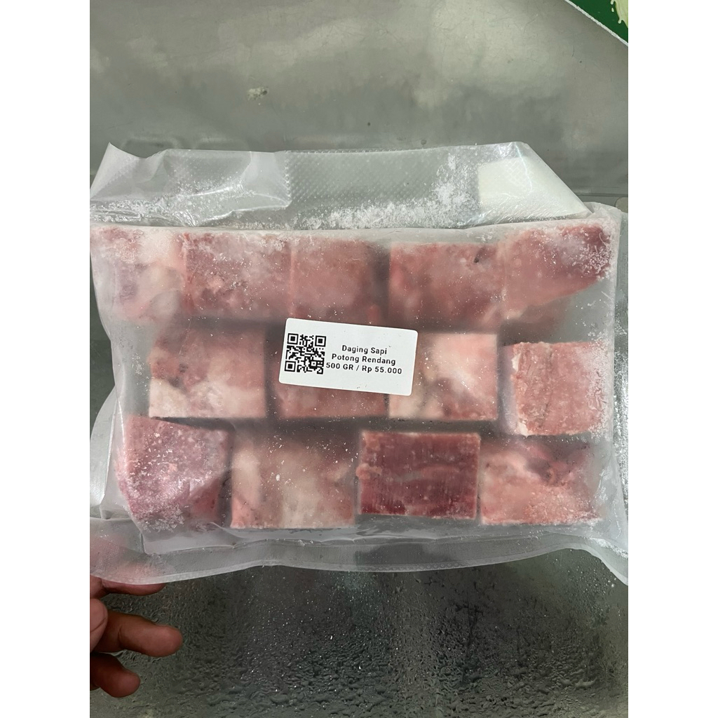 

Daging sapi potong rendang 500 gr