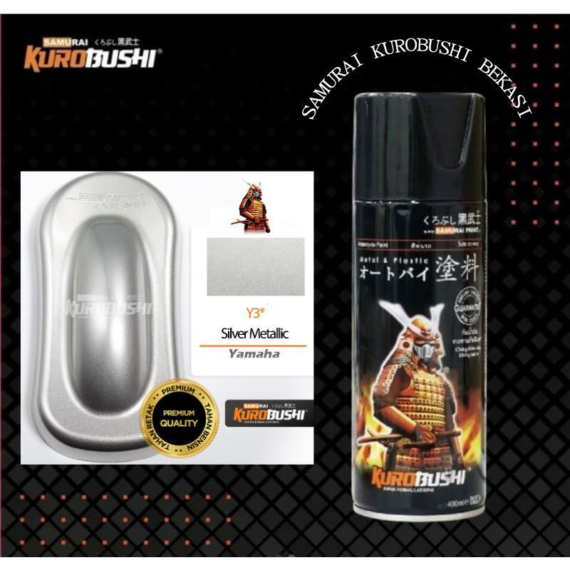 Samurai Paint #Y3* Silver Metallic - Yamaha Perak Metalic #Y3*, 400ml
