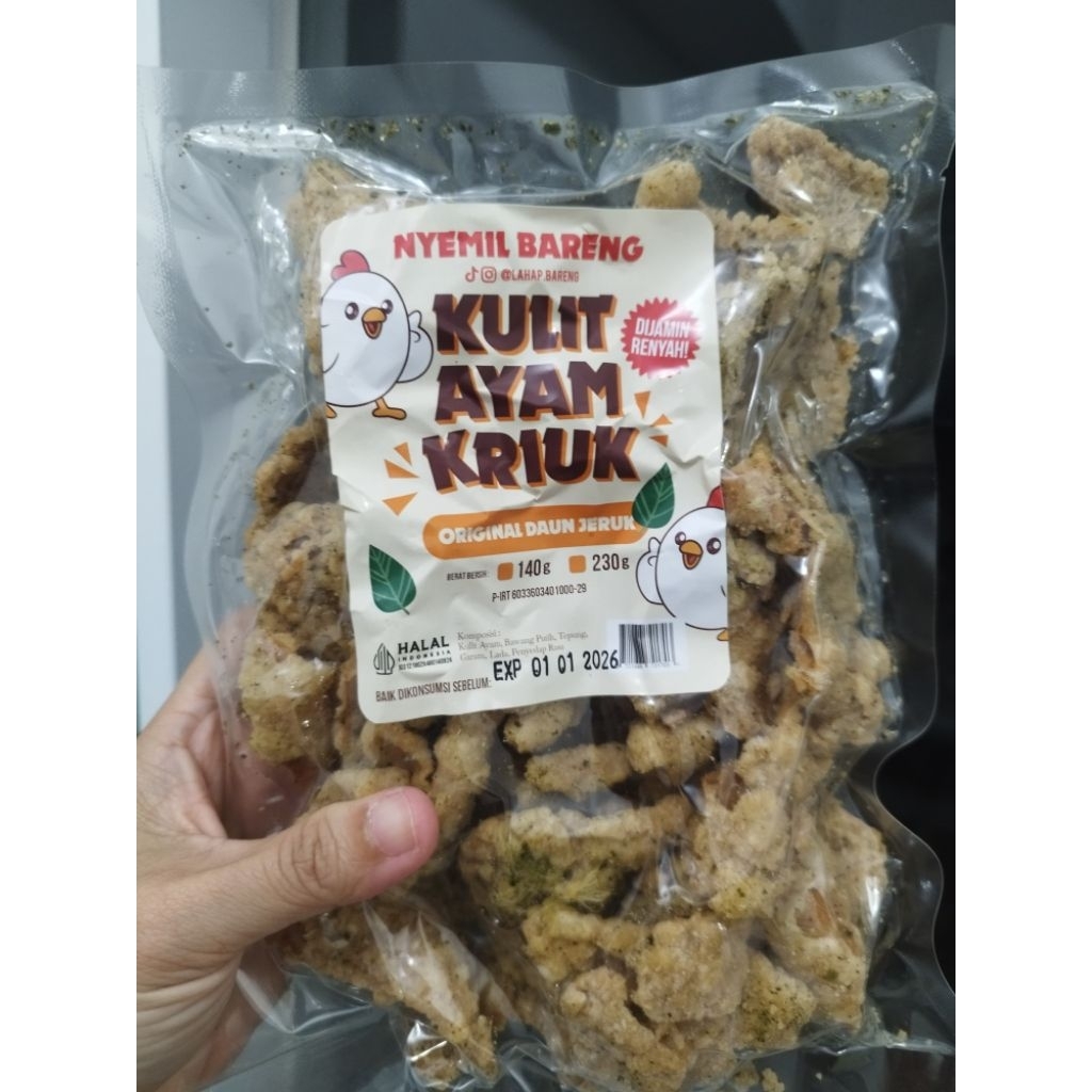 

Kriuk Kulit Ayam