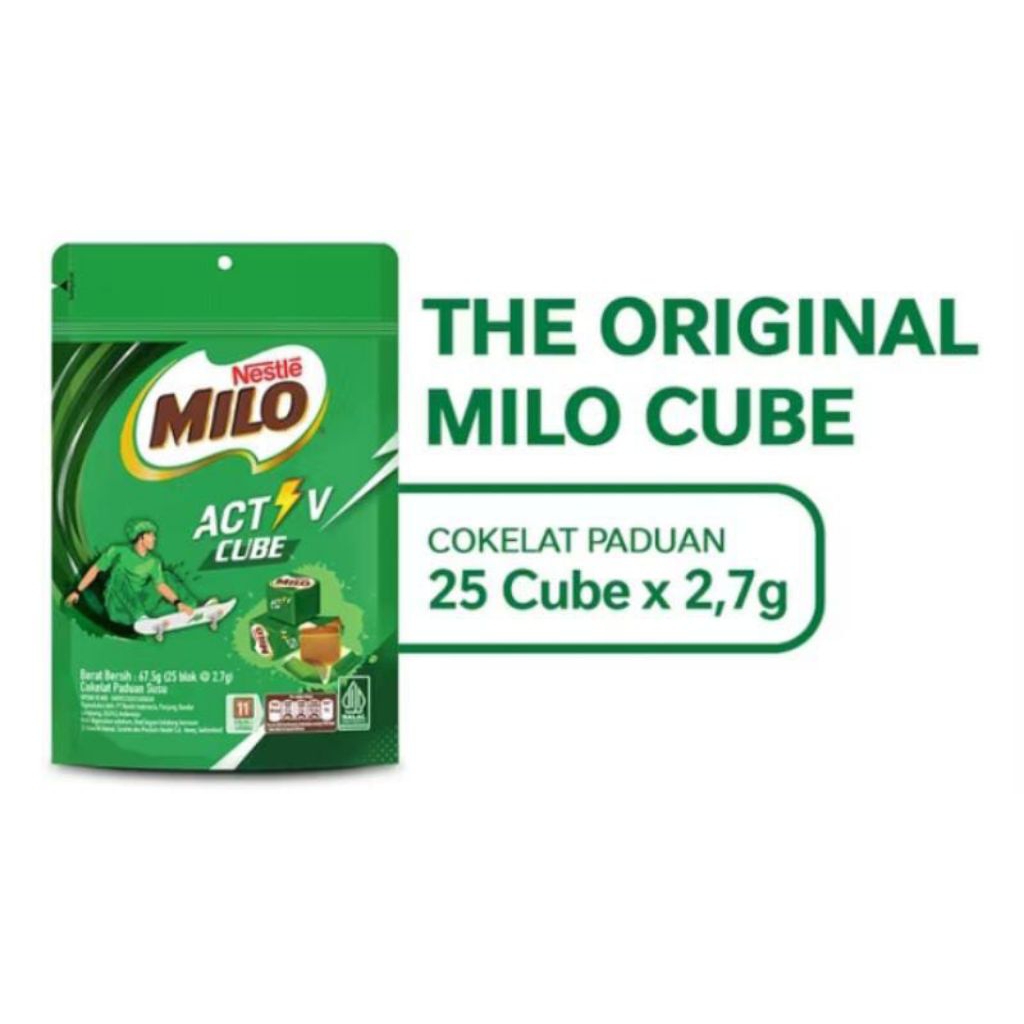 

Milo activ candy cube isi 25 pcs