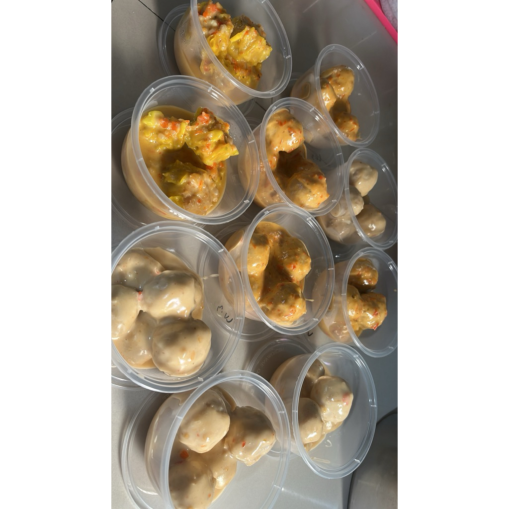 

Bakso creamy spacy cheese