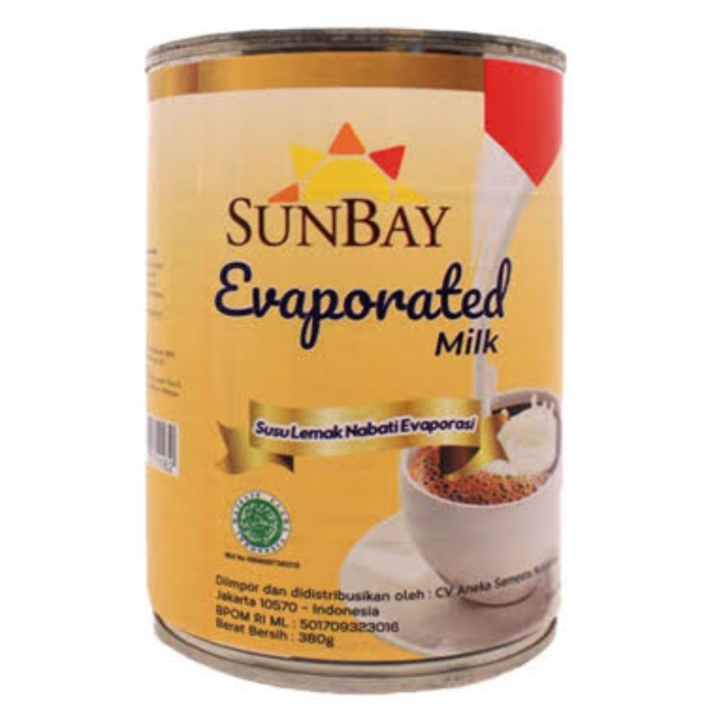 

Sunbay Evaporated Milk 380 gr