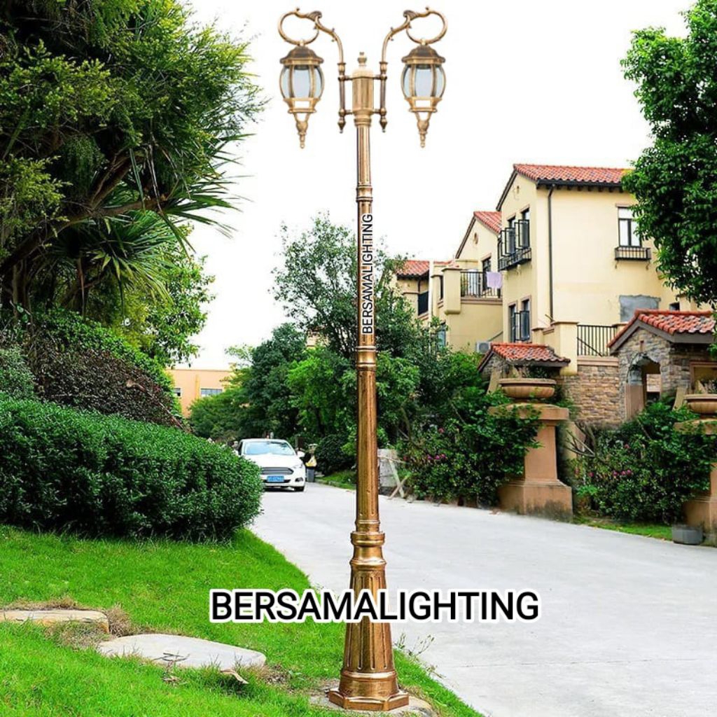 Lampu Taman Lampu Tiang Lampu Tahan Air Hujan