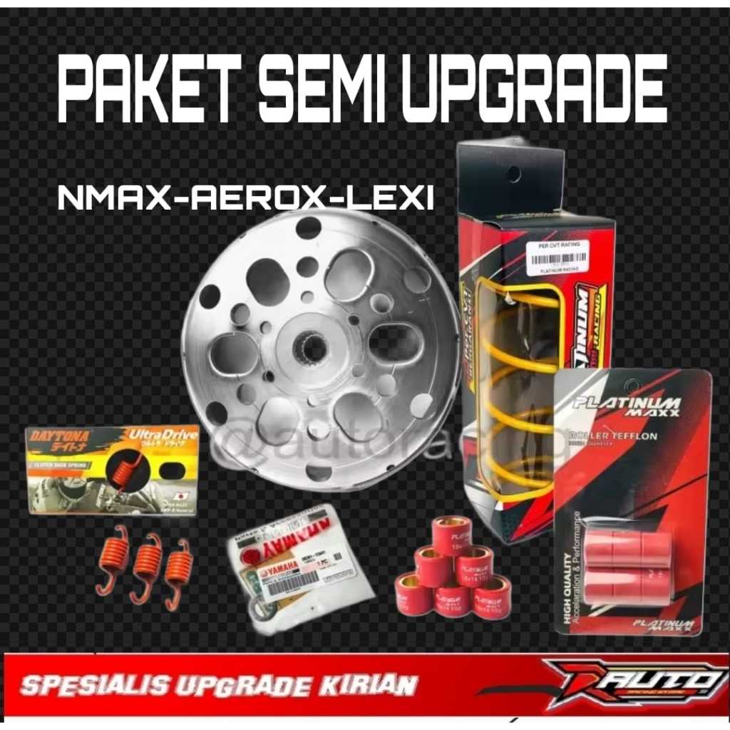 Paket set Kirian Nmax old full set kirian Nmax155 Upgrade Kirian racing Aerox 155 Mangkok ganda orig