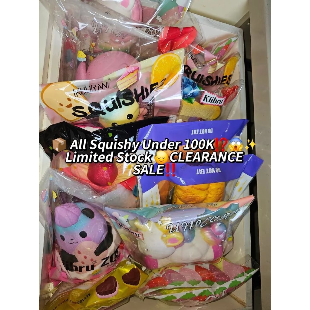 SQUISHY CLEARANCE ONLY 25K??