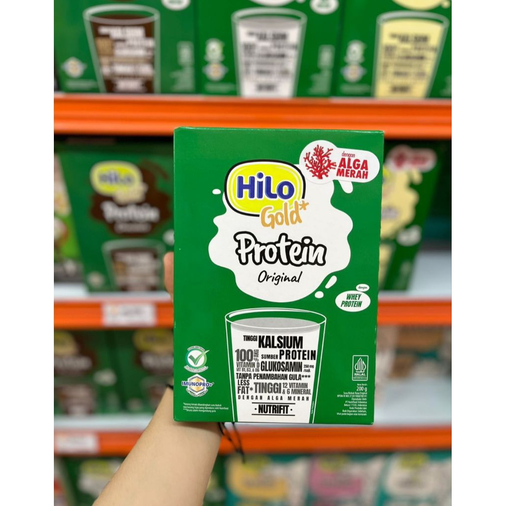 

Hilo Gold Original - Susu tinggi Kalsium dan tinggi Protein