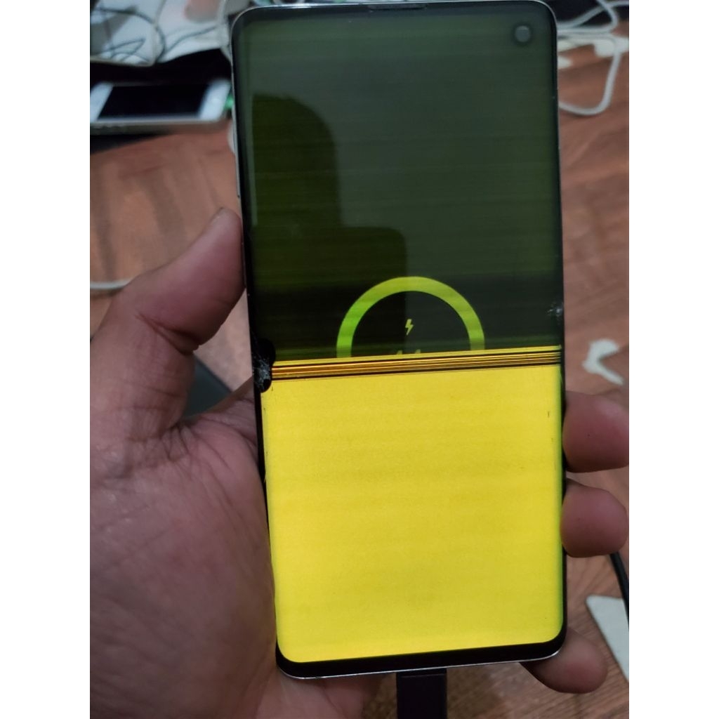 lcd samsung s10 biasa cacat ori copotan