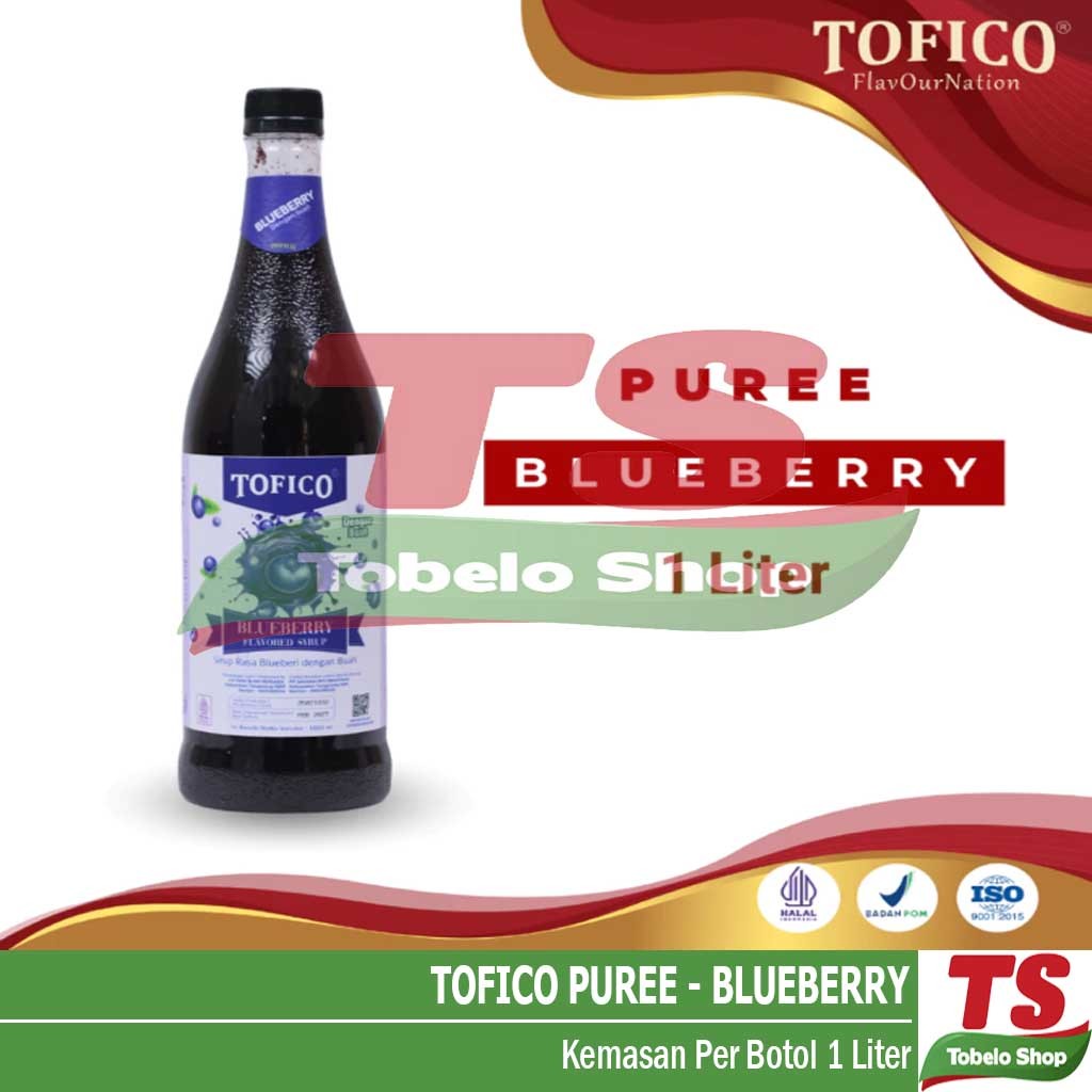 

TOFICO PUREE BLUEBERRY 1 LITER / TOFICO BLUEBERRY PUREE