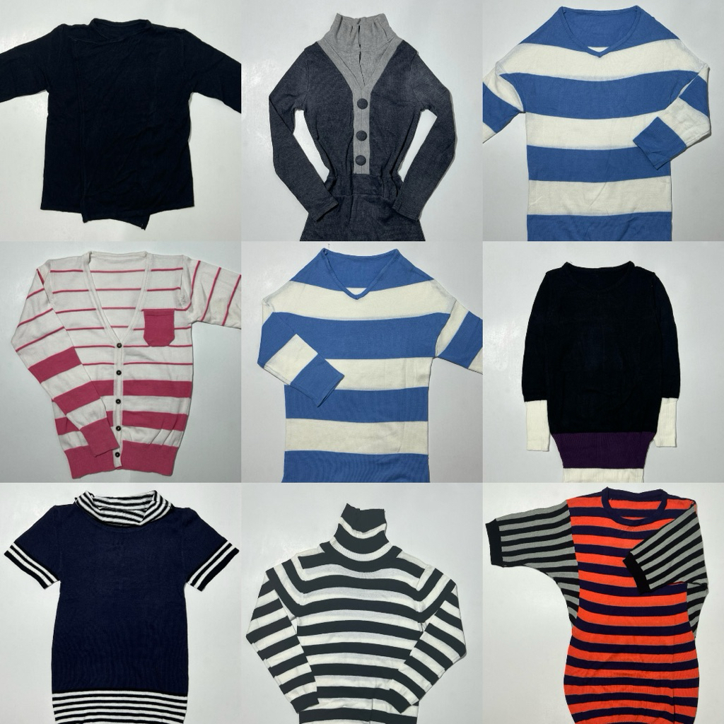 Rajut/Knit Pakaian Wanita - Mini Dress, Sweater, dan Cardigan