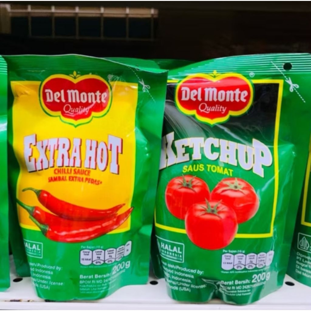 

Delmonte Quality Saos Tomat Saos Cabe 200gr