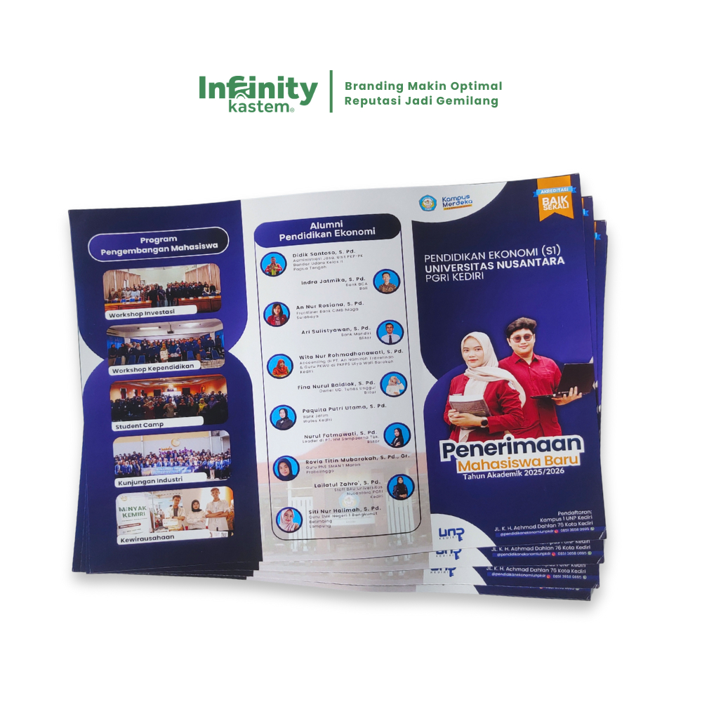 

Cetak Brosur A4, Brosur A4 Custom - Infinity Kastem