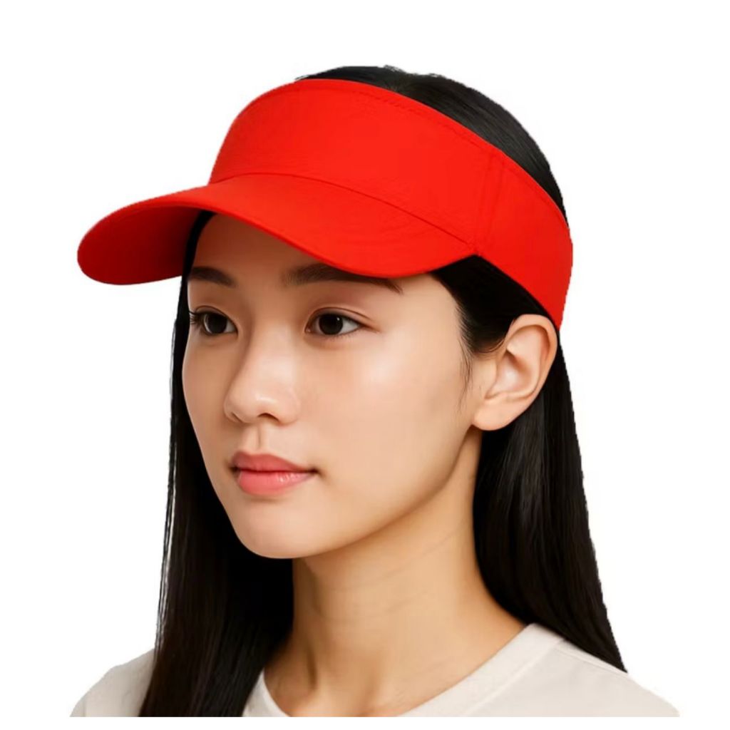Topi Senam Wanita Topi Rajut Polos Topi Olahraga Topi Golf Model Korea