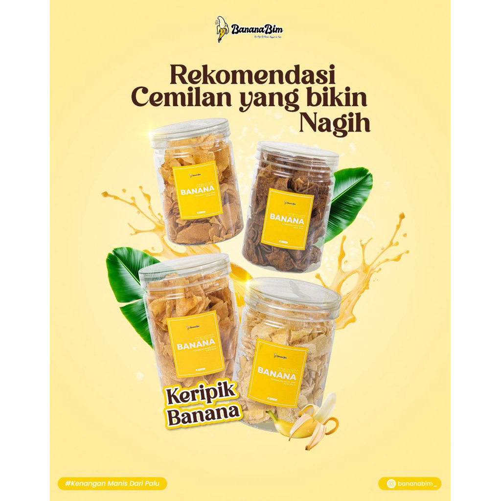 

Keripik Pisang Banana versi toples