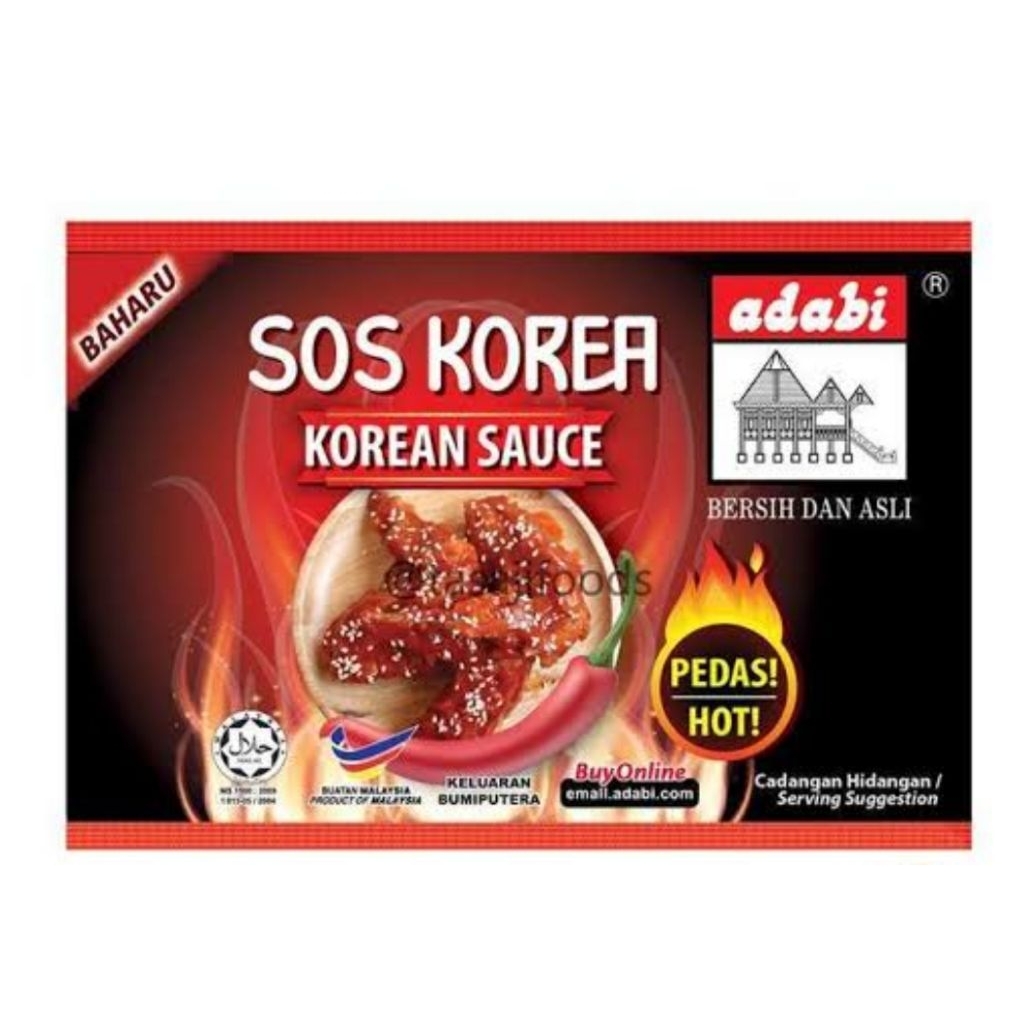 

Adabi Sos Korea Korean Sauce 40 gr