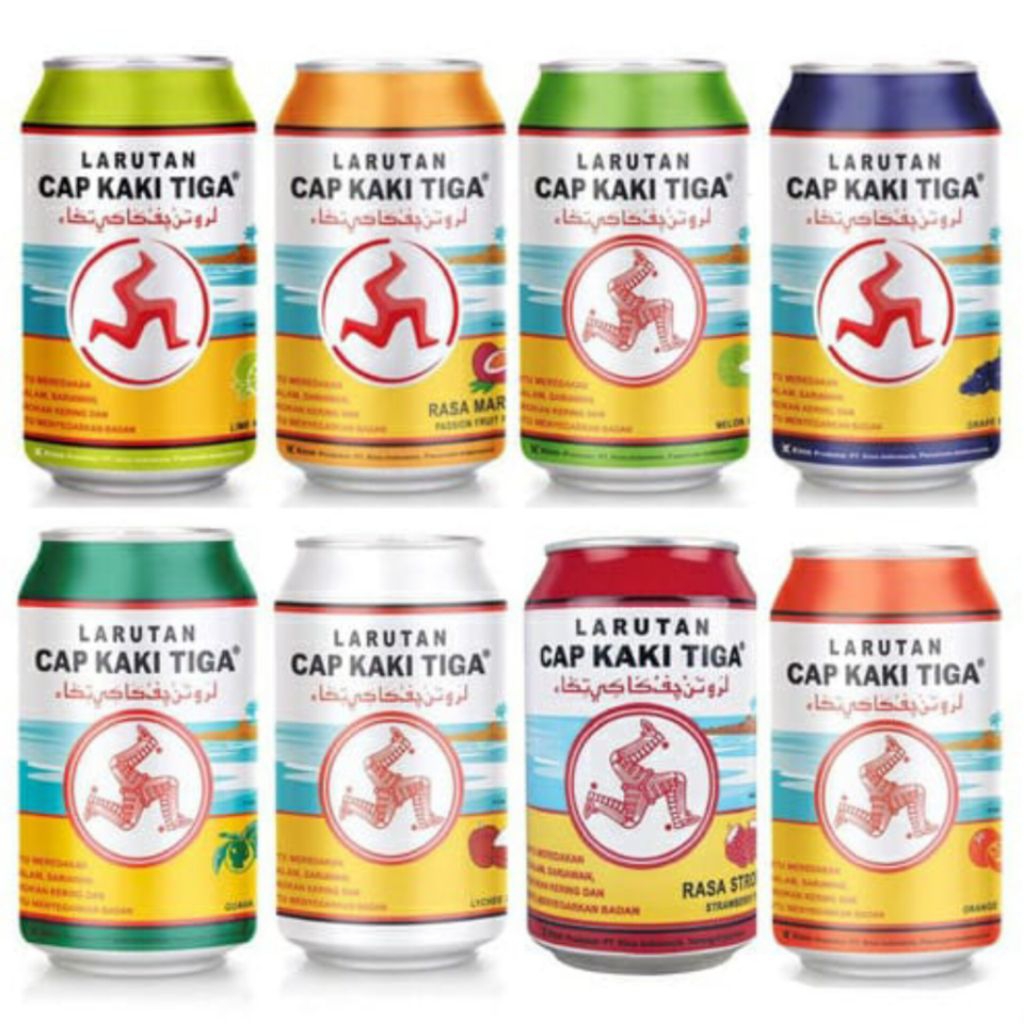 

Larutan Kaleng Cap Kaki Tiga 320 ml All Varian