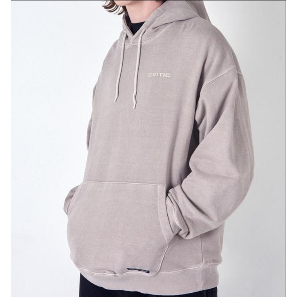 CRITIC hoodie warna beige NEW without tag (YOUNGK DAY6 hoodie)