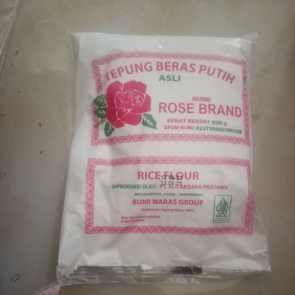 

Tepung Beras Putih Rose Brand