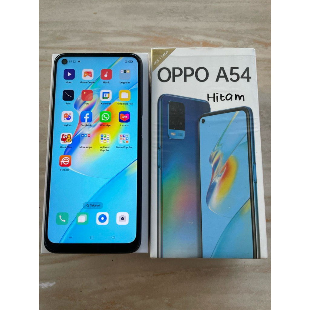 oppo a54 4/64 ori resmi nominus segel second