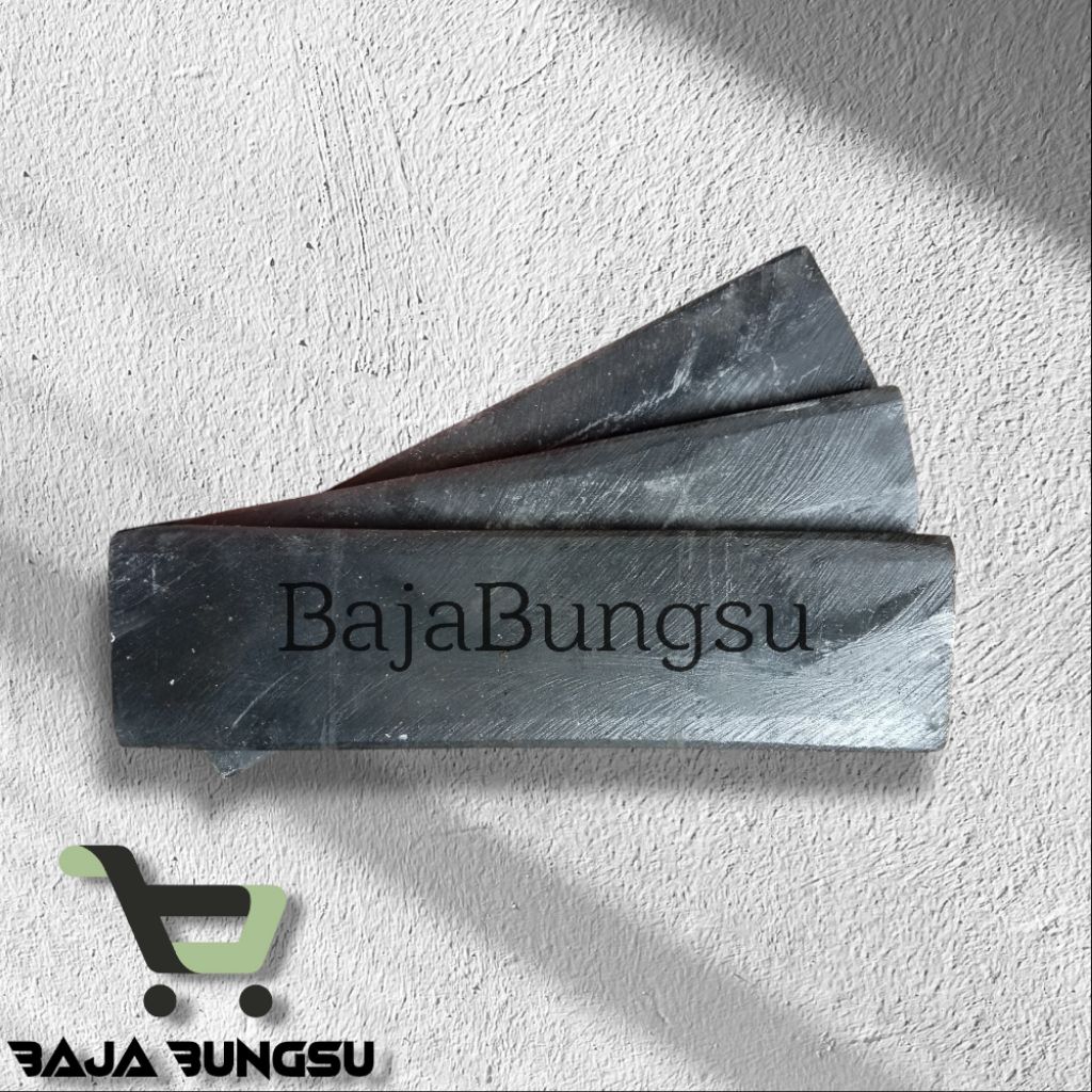 BATU ASAHAN PISAU KARET / BATU ASAHAN PISAU SADAP KARET ORIGINAL WARNA HITAM