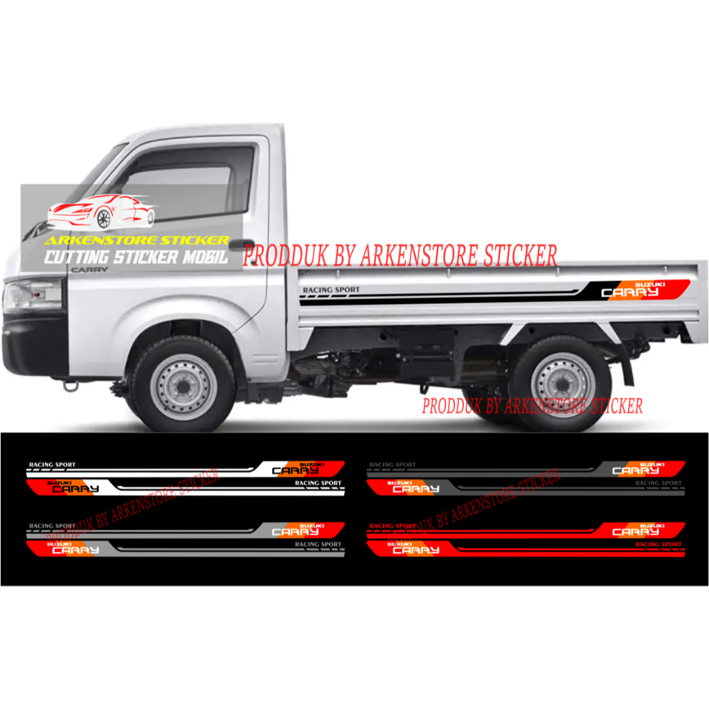 Stiker mobil Suzuki carry cutting stiker sticker mobil carry stiker terbaru