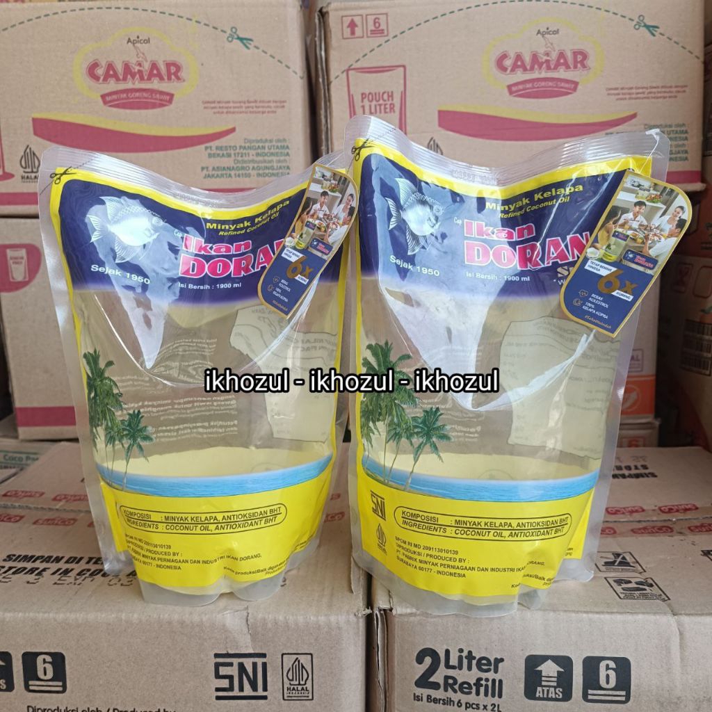 

Minyak Kelapa Ikan Dorang Spesial 1900 ML