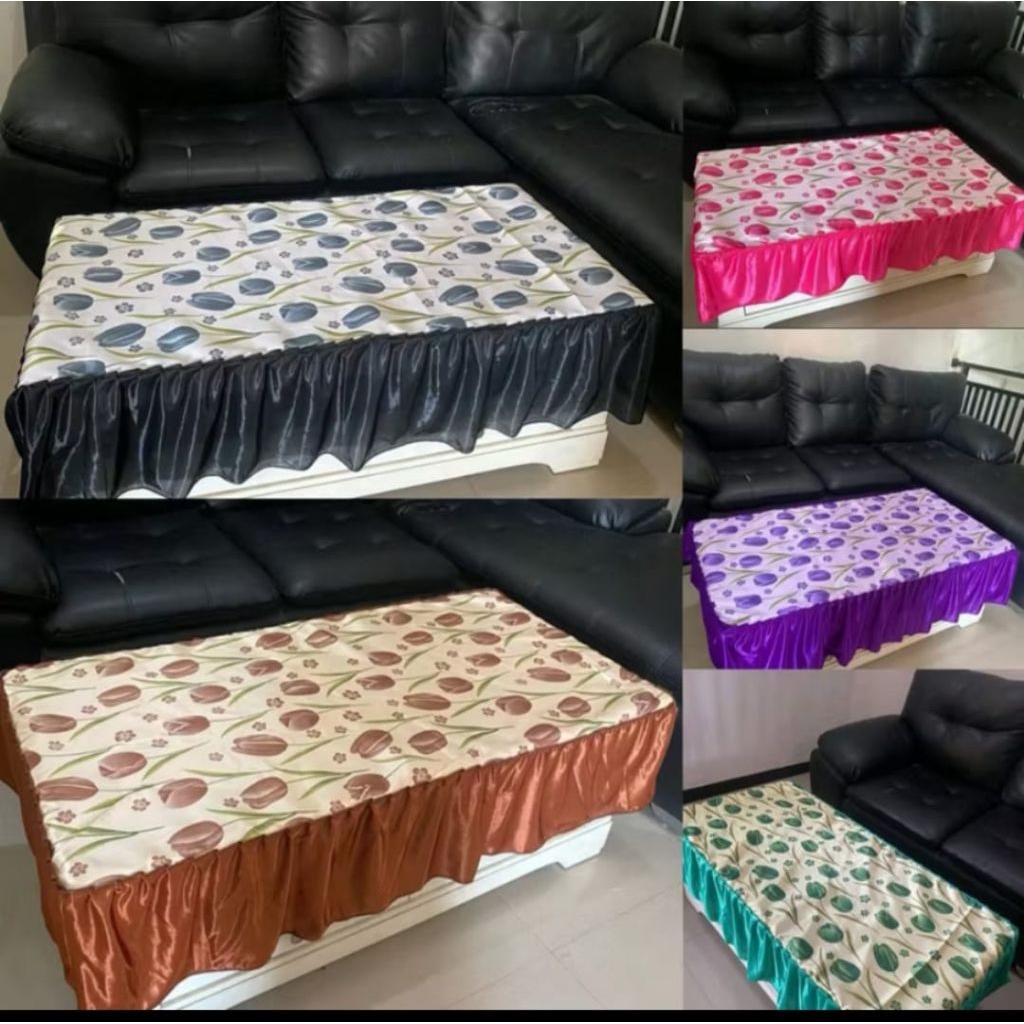 Taplak meja ruang tamu/taplak meja rumbai/taplak meja motif/taplak meja terlaris/termurah