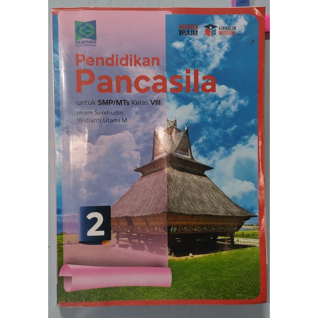 ppkn grafindo kelas 8 bekas pakai