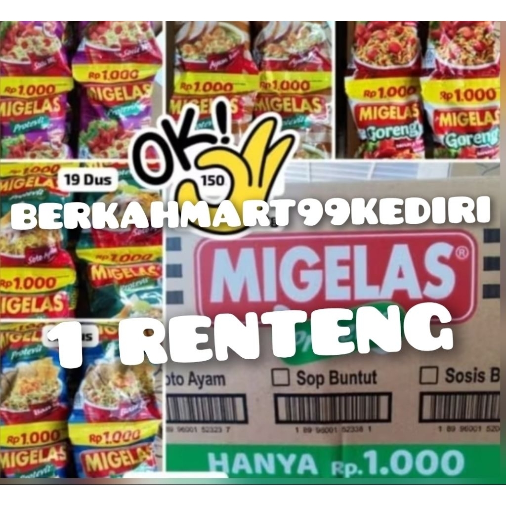 

Mi gelas 1 renteng isi 15 pcs
