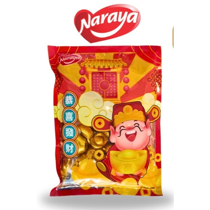 

Naraya Choco Gold Koin Yuan Bao Choco 200g