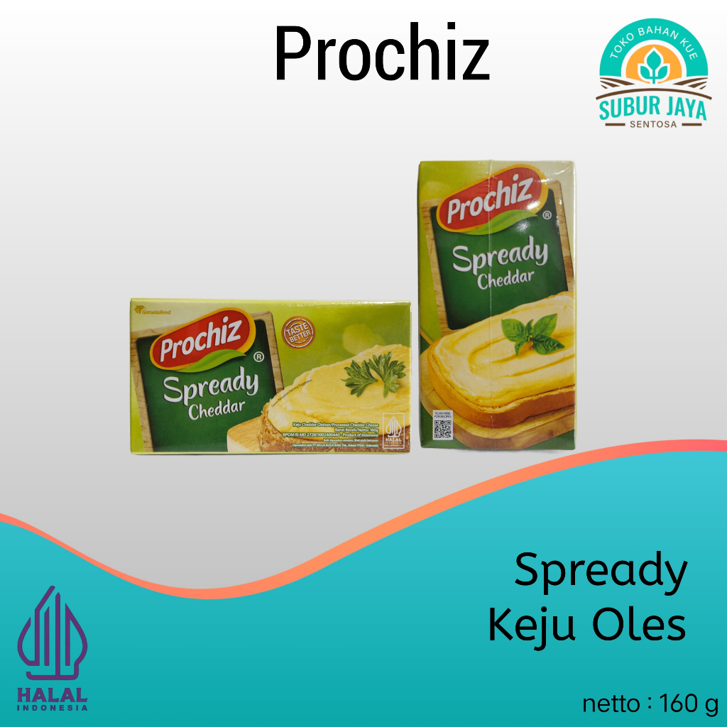 

Prochiz Spready Keju Oles 160g