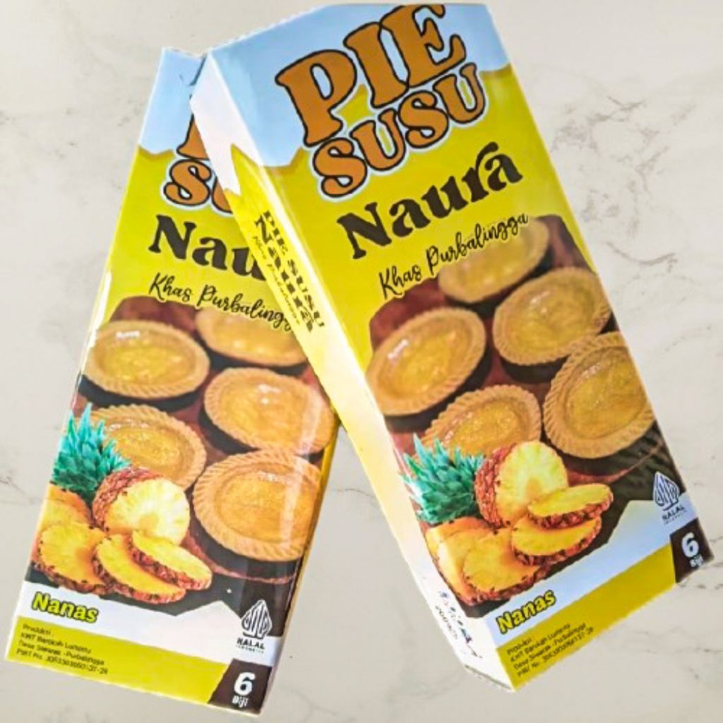 

pie susu nanas madu,olahan nanas madu,2box