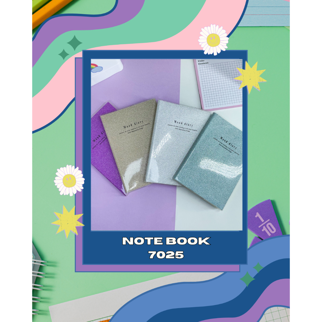 

NOTE BOOK 7025 GLITER