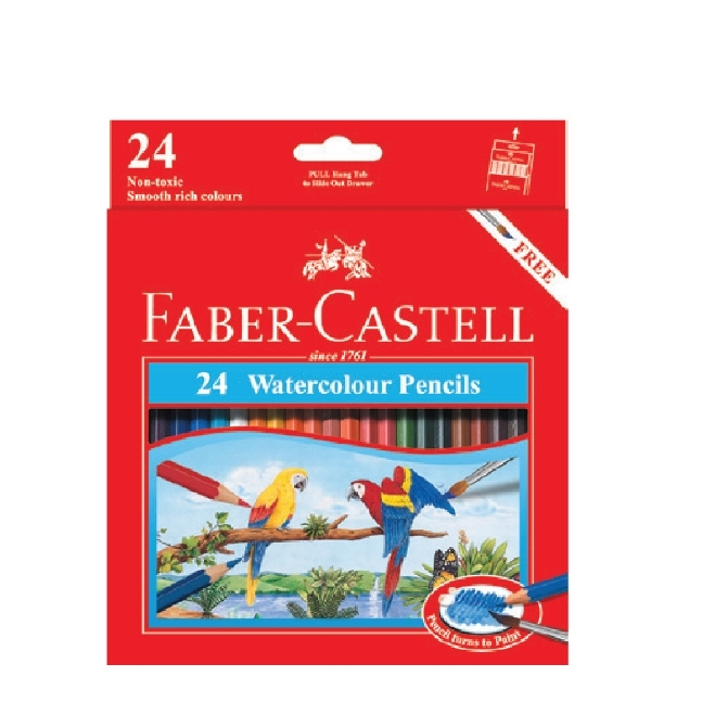 

Gramedia Surabaya NB - Faber Castell - Watercolour Pencils Set 48 Warna