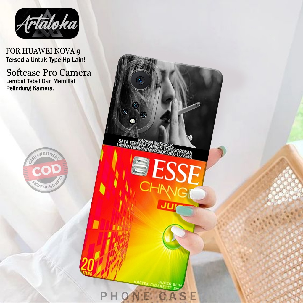 Case Hp Huawei Nova 9 Softcase Pro Camera Silikon Tpu Softcase Huawei Nova 9 Fashion Case RK Case Hu