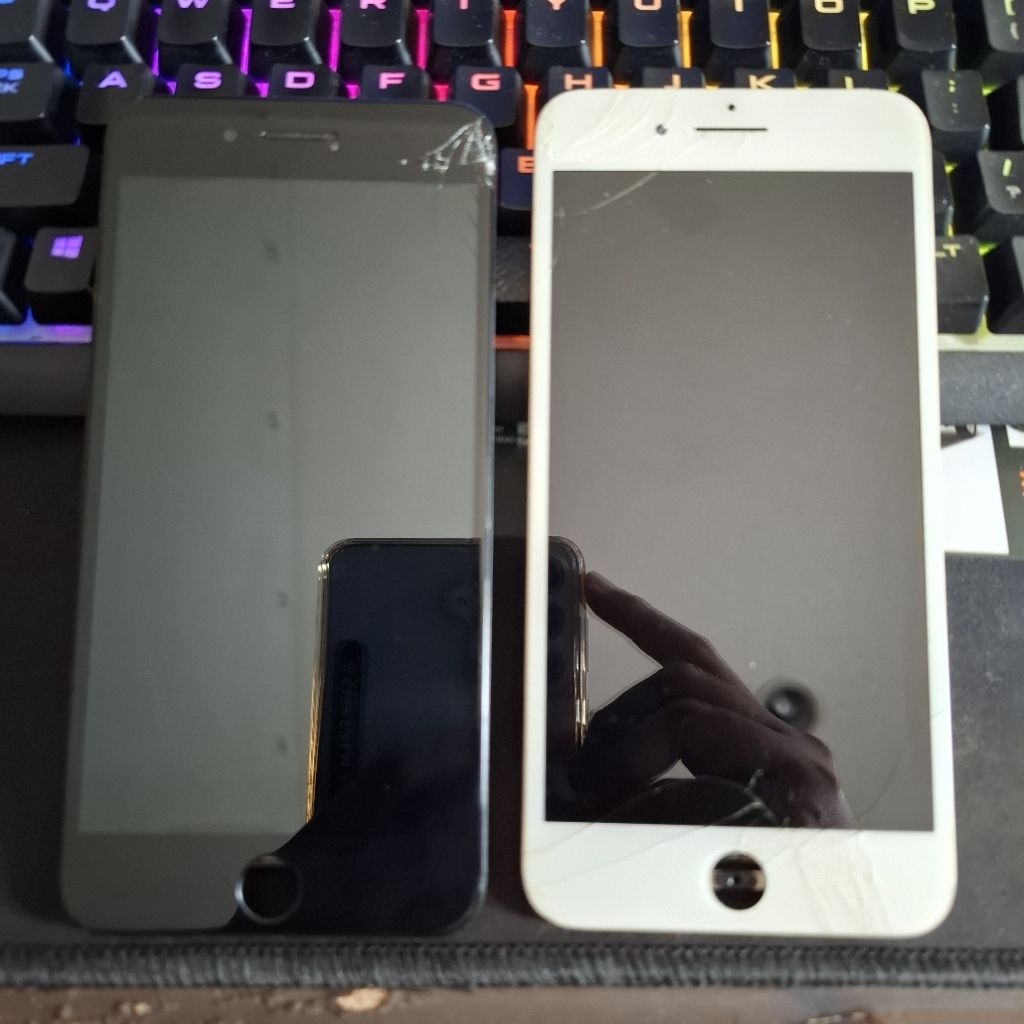 Layar lcd iphone 8 plus bekas non ori - baca deskripsi