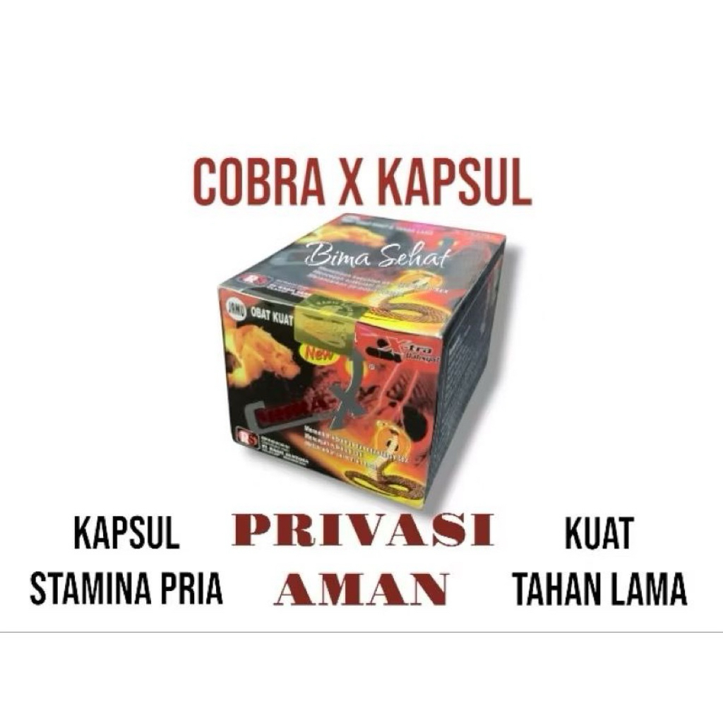 Kapsul Cap Cobra x obat kuat