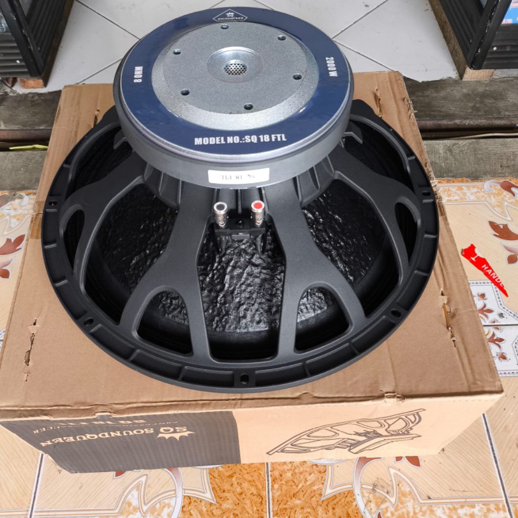 SOUNDQUEEN 18 FTL SPEAKER KOMPONEN 18 INCH