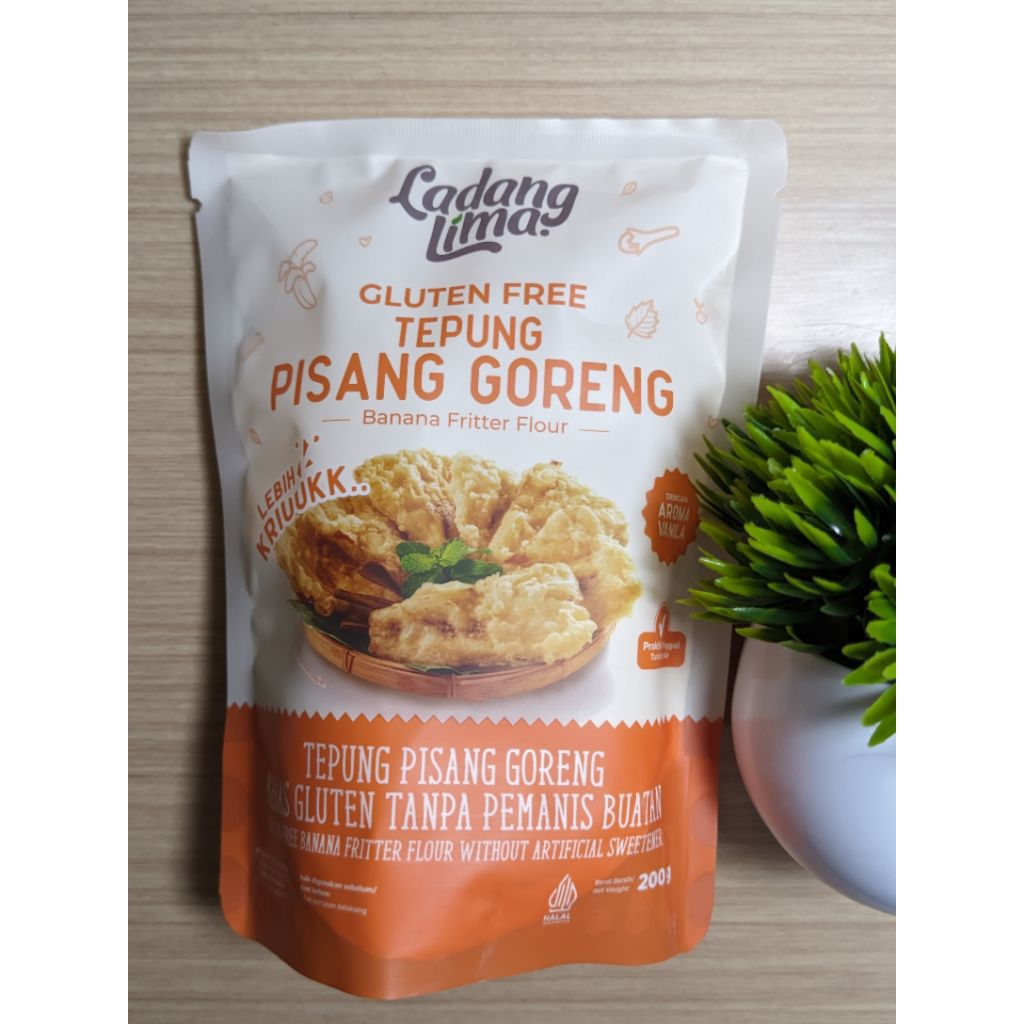 

Tepung Pisang Ladang Lima - Tepung Pisang Goreng Gluten Free
