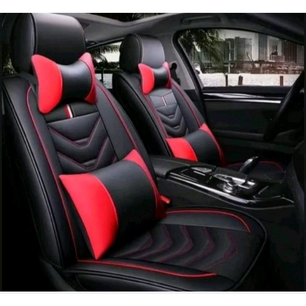 SARUNG JOK MOBIL TOYOTA RUSH FACELIFT 2006 2007 2008 2009 2010 2011 2012 2013 BONUS BANTALAN 2 DAN B