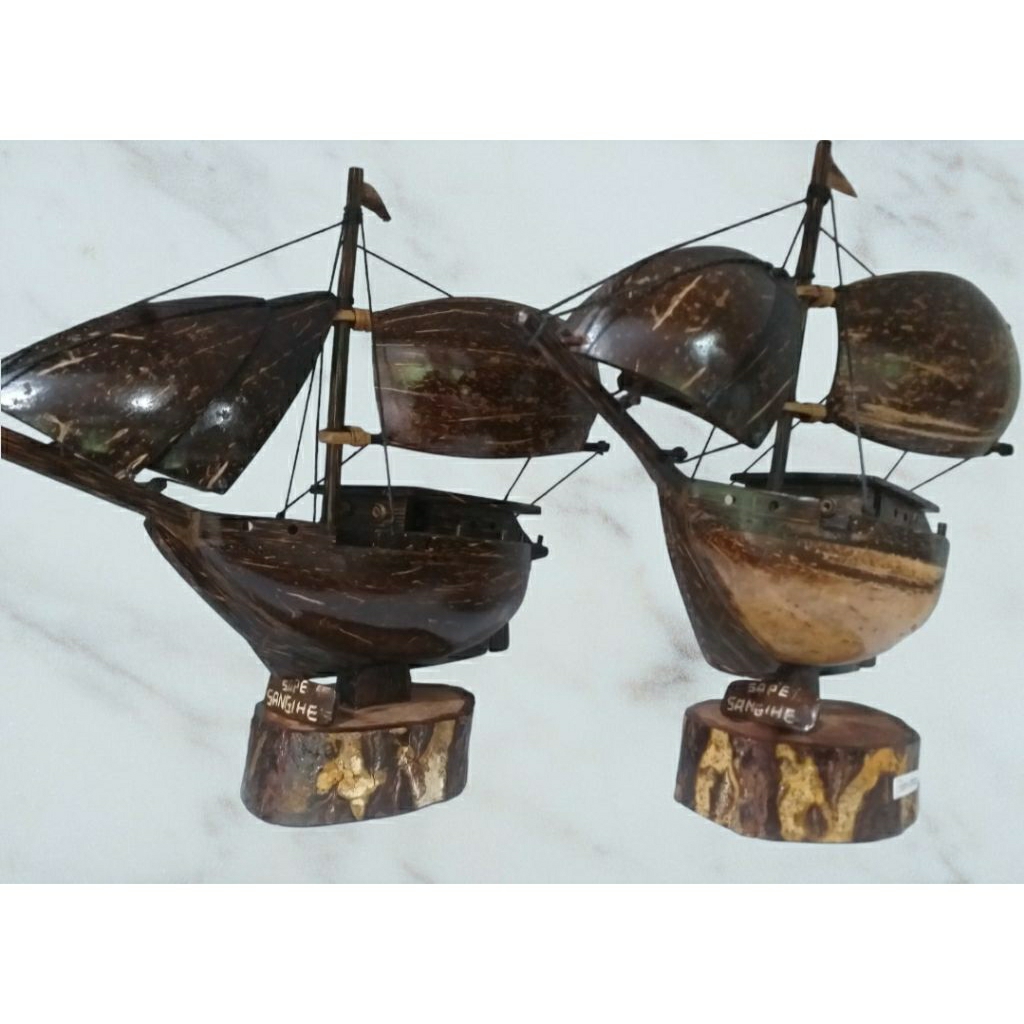 Miniatur Kapal sope ukuran besar