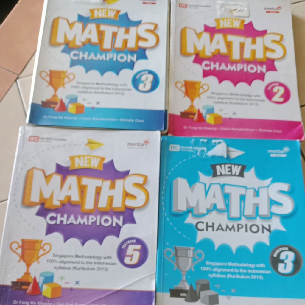 

Buku NEW MATHS CHAMPION 2 3 5