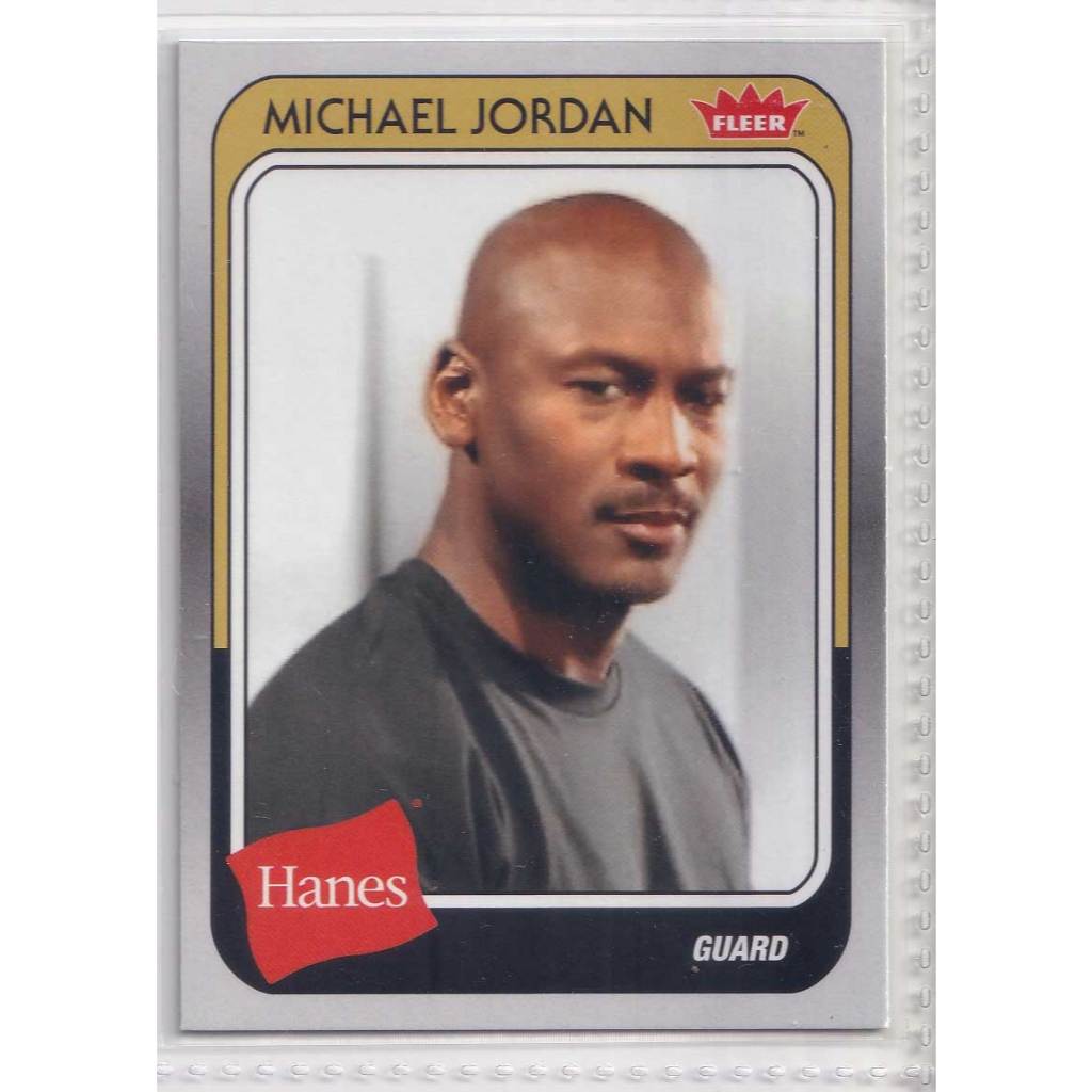 2019 Fleer Hanes Michael Jordan #MJ-26 Michael Jordan