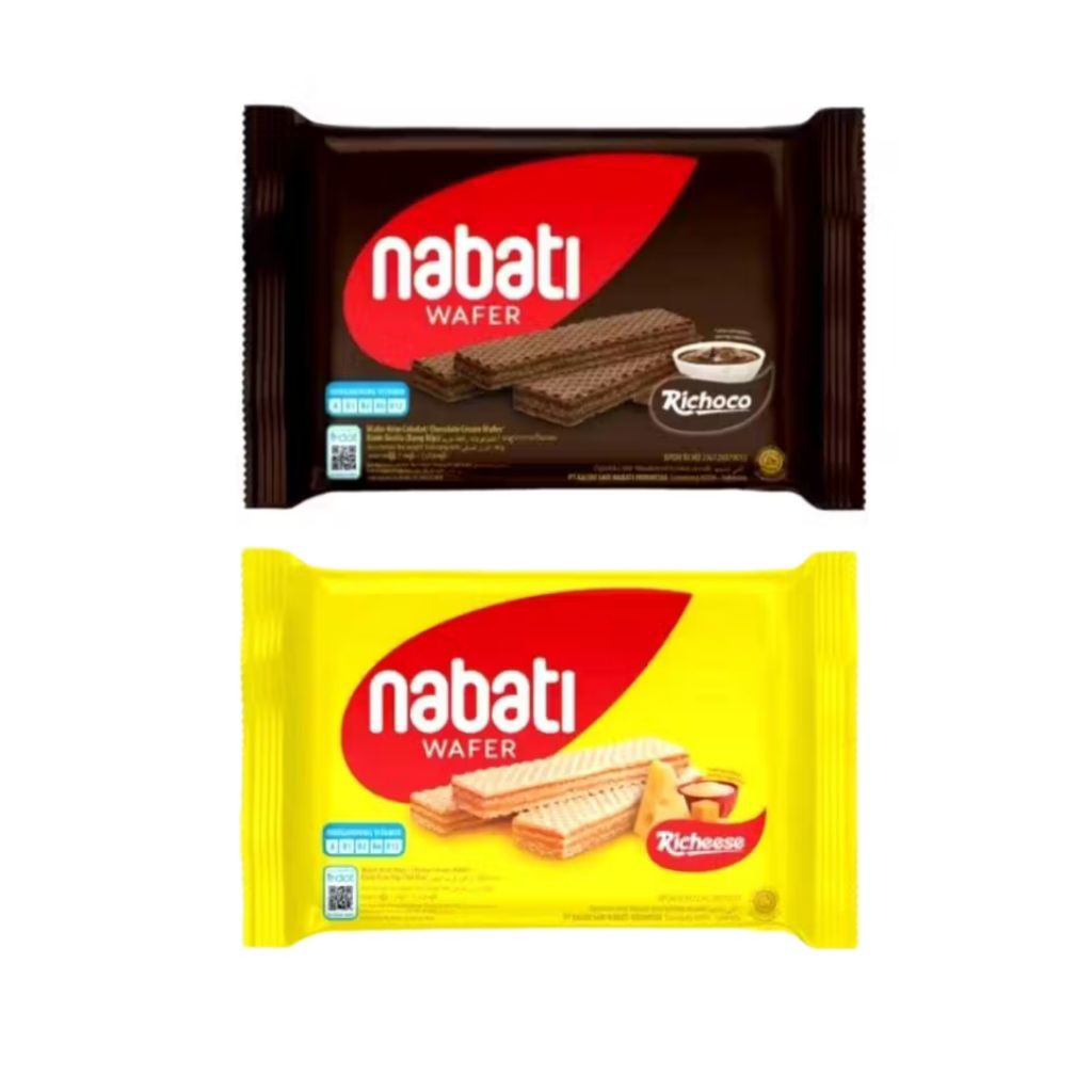 

Nabati 2000 Coklat dan Keju 25 gram