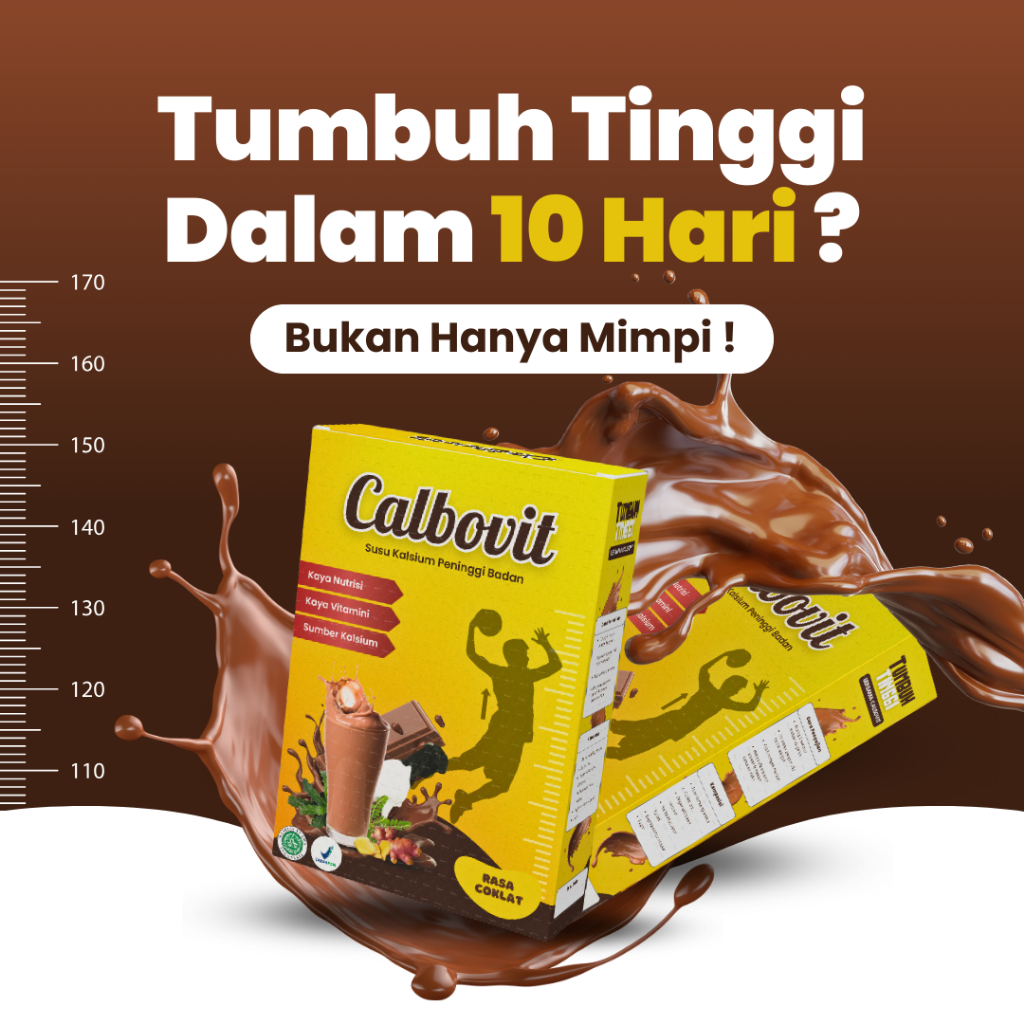

CALBOVIT Peninggi Badan Terbaik Untuk Remaja Dan Dewasa