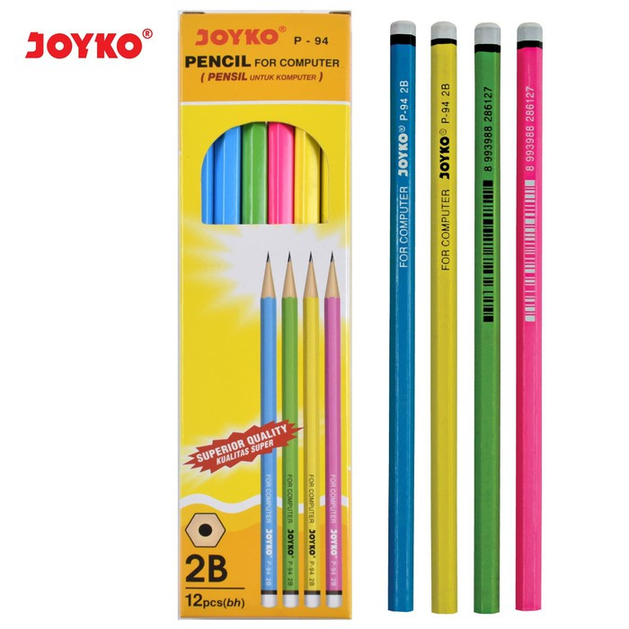 

Pensil 2B Joyko P-94 1 Box 12Pcs Pensil